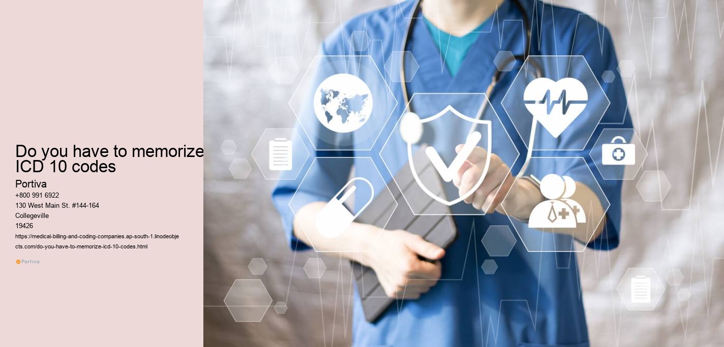 Do you have to memorize ICD 10 codes
