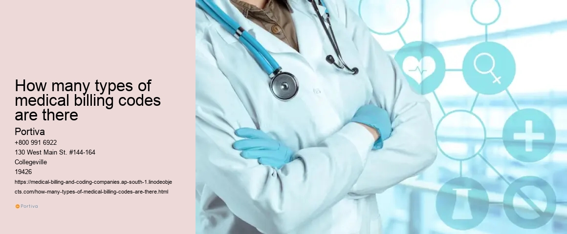 How many types of medical billing codes are there